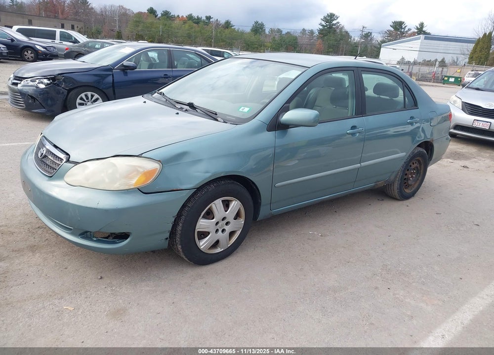 2006 TOYOTA COROLLA LE VIN: 2T1BR32E86C700517