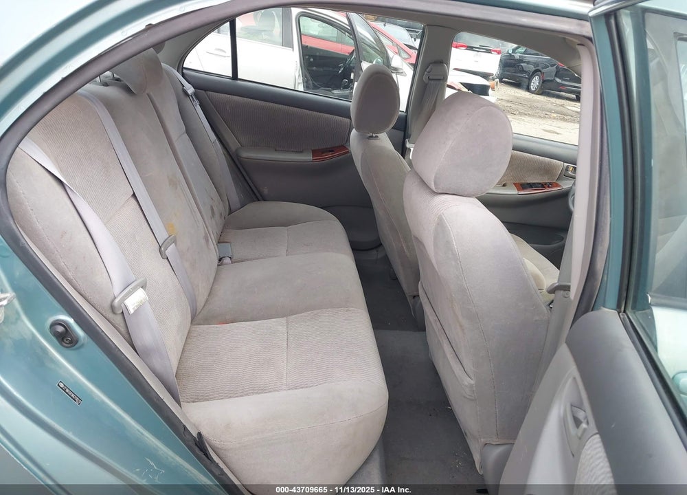2006 TOYOTA COROLLA LE VIN: 2T1BR32E86C700517