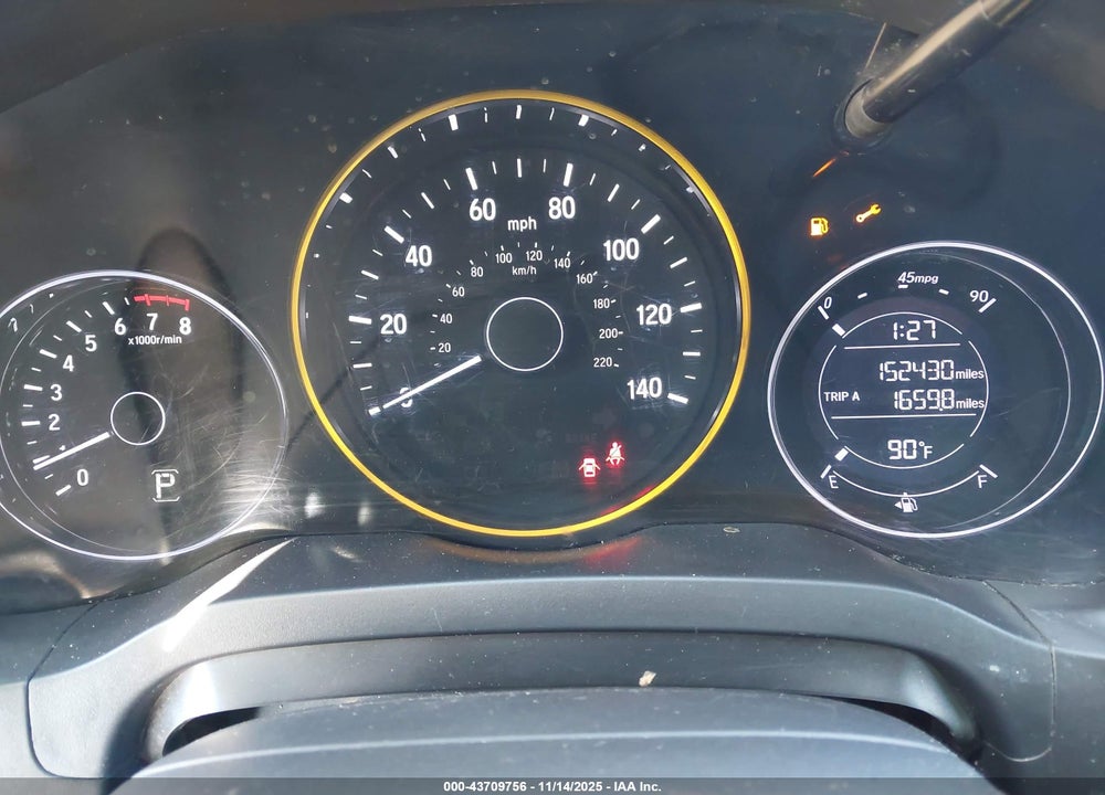 2022 HONDA HR-V 2WD LX VIN: 3CZRU5H35NM715295