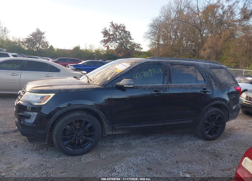 2017 FORD EXPLORER XLT VIN: 1FM5K8D87HGA68695