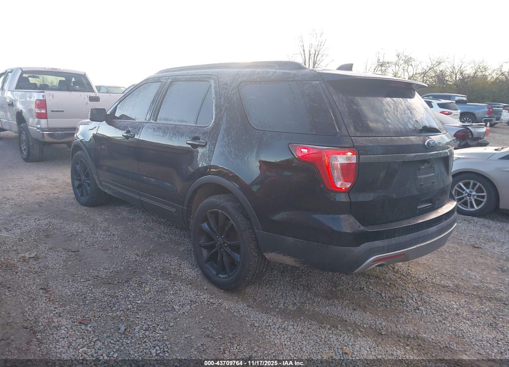 2017 FORD EXPLORER XLT VIN: 1FM5K8D87HGA68695