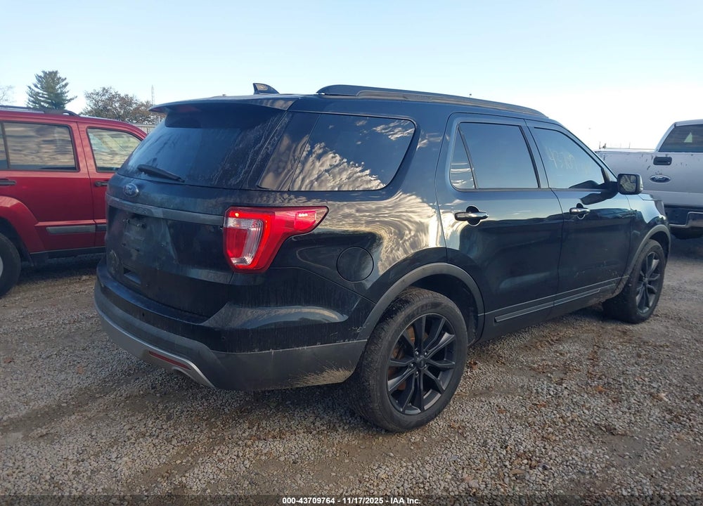 2017 FORD EXPLORER XLT VIN: 1FM5K8D87HGA68695