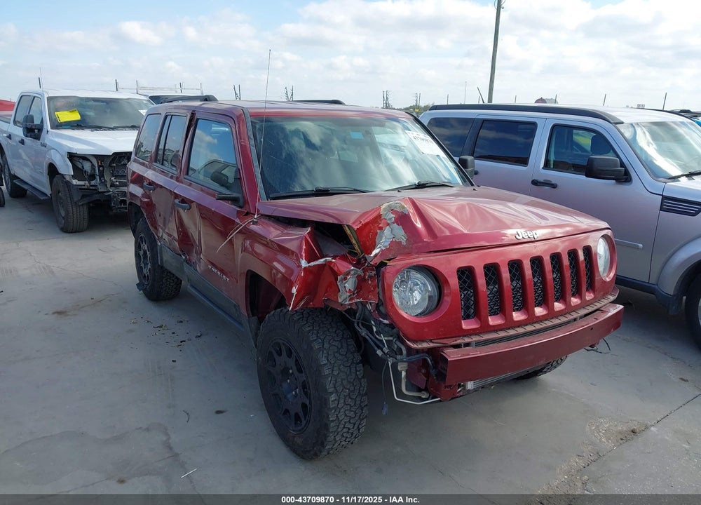 2015 JEEP PATRIOT SPORT VIN: 1C4NJRBB0FD292224