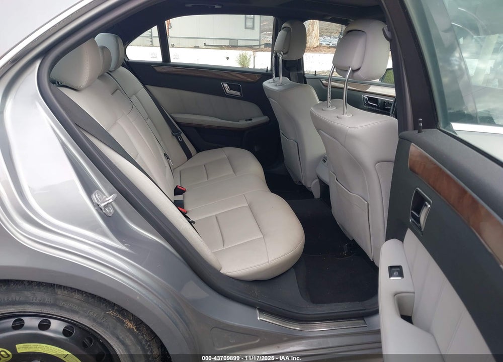 2011 MERCEDES-BENZ E-CLASS VIN: WDDHF5GBXBA364614