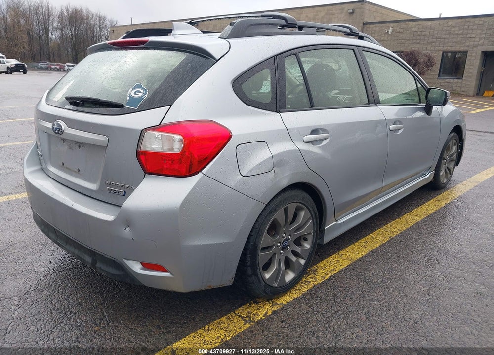 2016 SUBARU IMPREZA 2.0I SPORT LIMITED VIN: JF1GPAU65G8238510