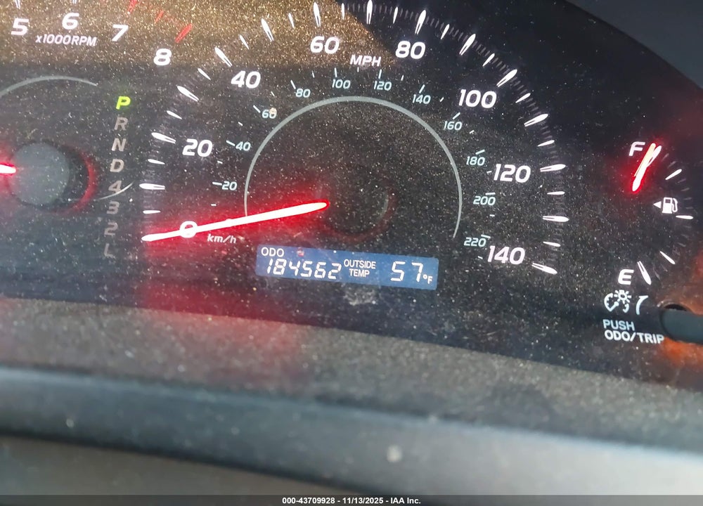 2008 TOYOTA CAMRY LE VIN: 4T1BE46K78U227907