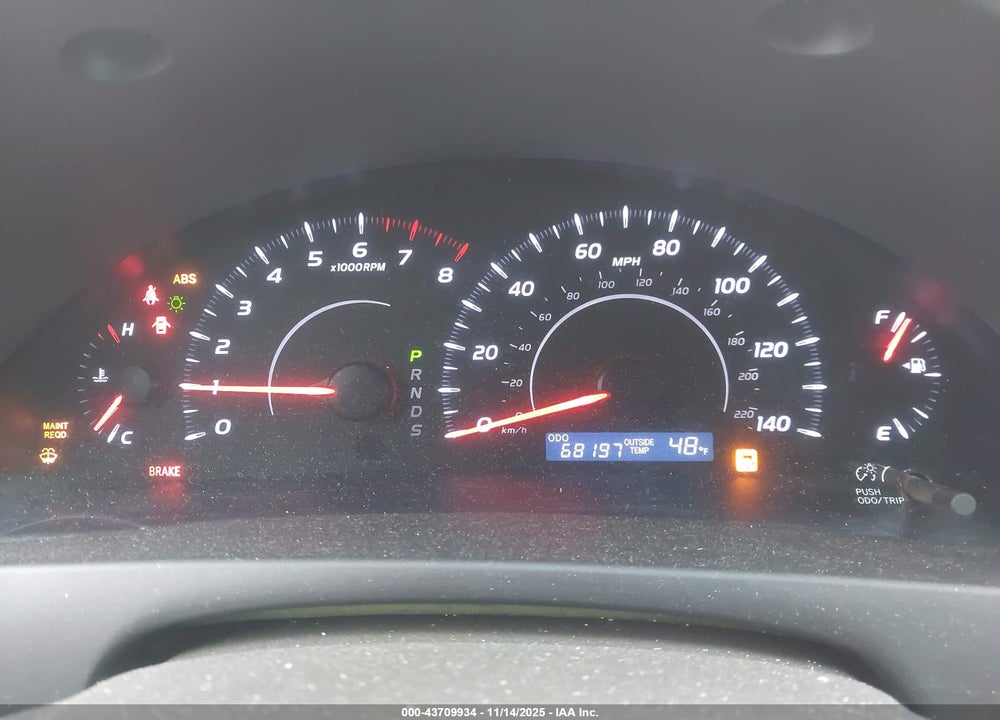 2011 TOYOTA CAMRY LE VIN: 4T1BF3EKXBU696344