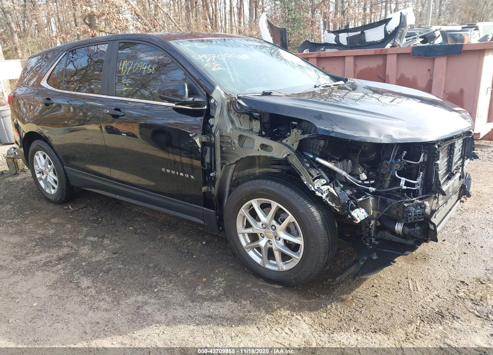 2022 CHEVROLET EQUINOX FWD LT VIN: 3GNAXKEV7NL301303