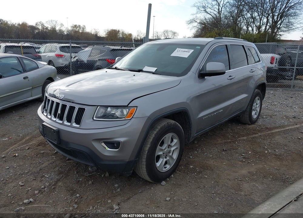 2015 JEEP GRAND CHEROKEE LAREDO VIN: 1C4RJFAG2FC818632