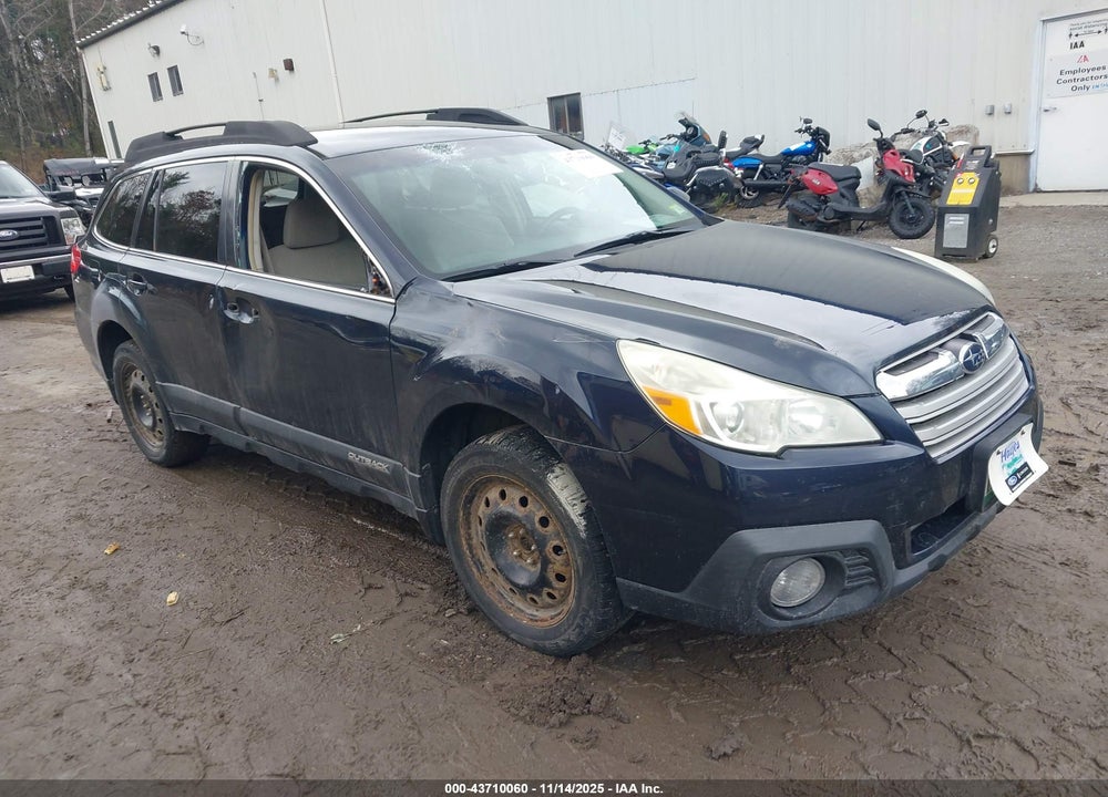 2013 SUBARU OUTBACK 2.5I PREMIUM VIN: 4S4BRBCC4D3255606