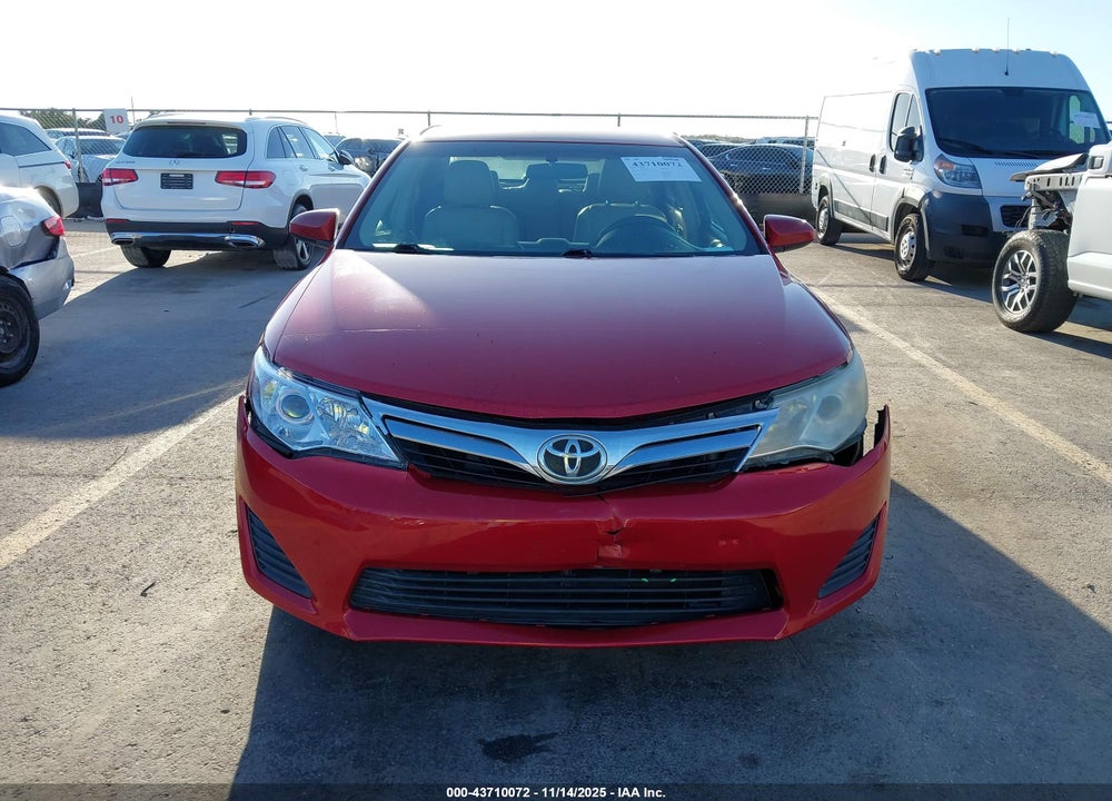2012 TOYOTA CAMRY LE VIN: 4T4BF1FK2CR163902