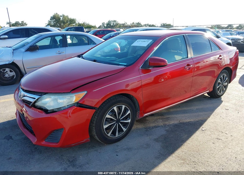 2012 TOYOTA CAMRY LE VIN: 4T4BF1FK2CR163902