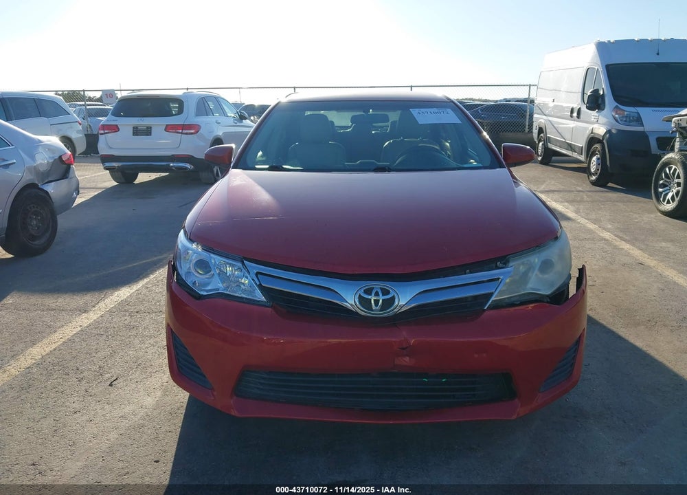 2012 TOYOTA CAMRY LE VIN: 4T4BF1FK2CR163902