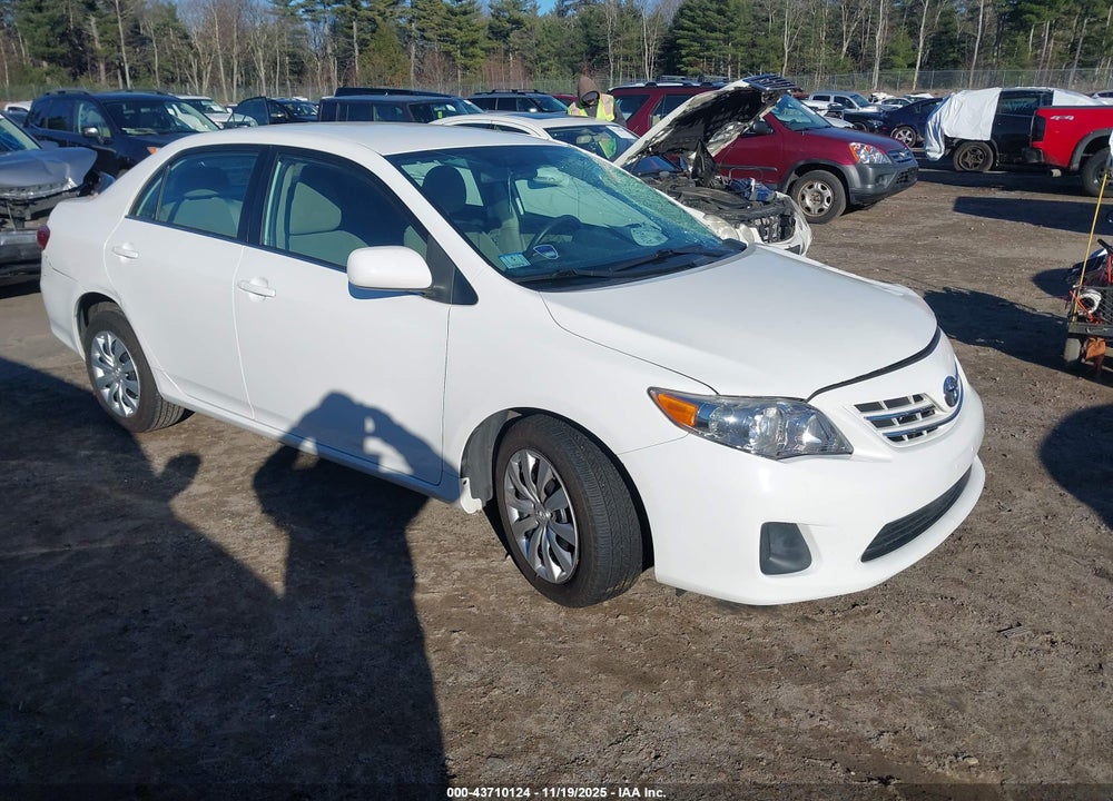 2013 TOYOTA COROLLA LE VIN: 2T1BU4EE0DC105173