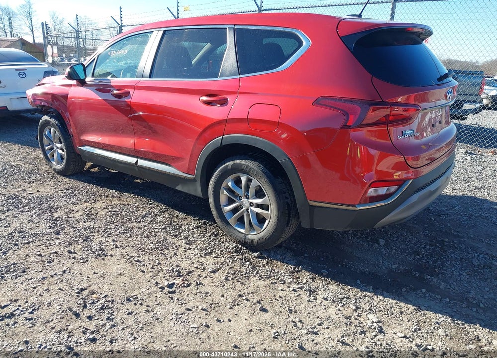 2019 HYUNDAI SANTA FE SE VIN: 5NMS2CAD7KH053271