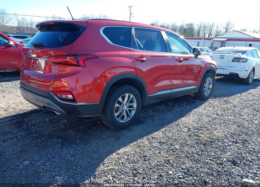 2019 HYUNDAI SANTA FE SE VIN: 5NMS2CAD7KH053271