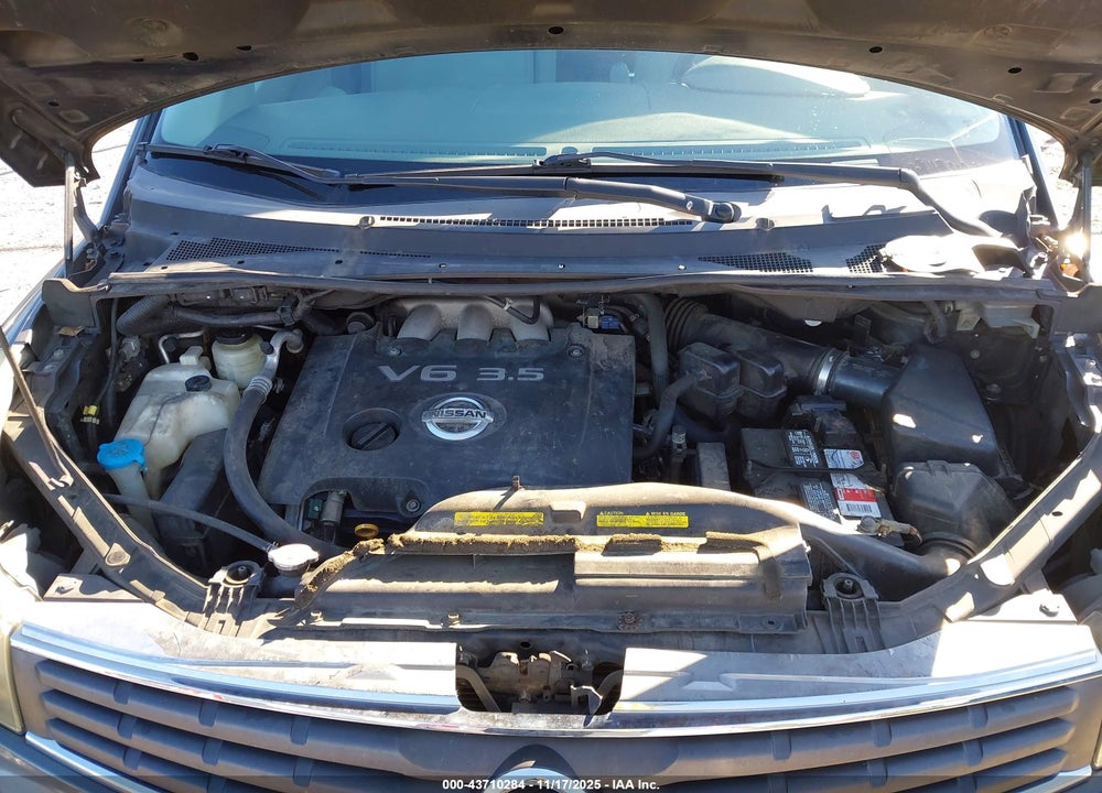 2007 NISSAN QUEST 3.5 VIN: 5N1BV28U97N120479