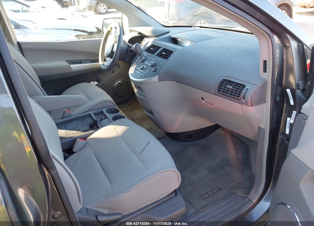 2007 NISSAN QUEST 3.5 VIN: 5N1BV28U97N120479