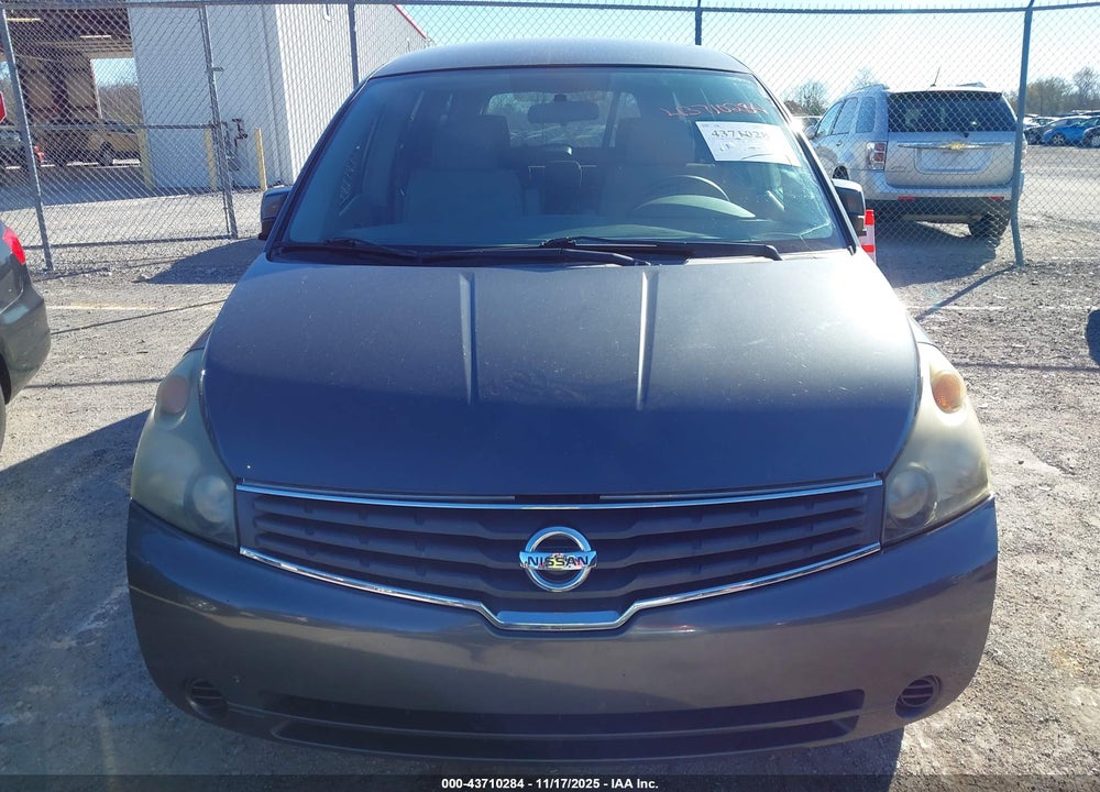 2007 NISSAN QUEST 3.5 VIN: 5N1BV28U97N120479