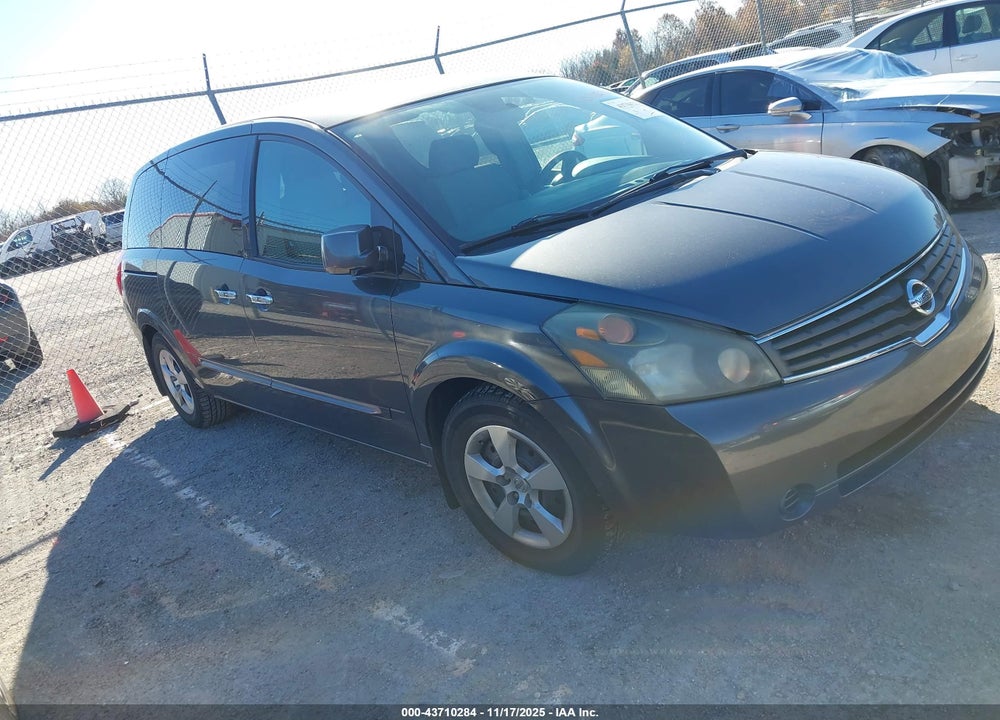 2007 NISSAN QUEST 3.5 VIN: 5N1BV28U97N120479