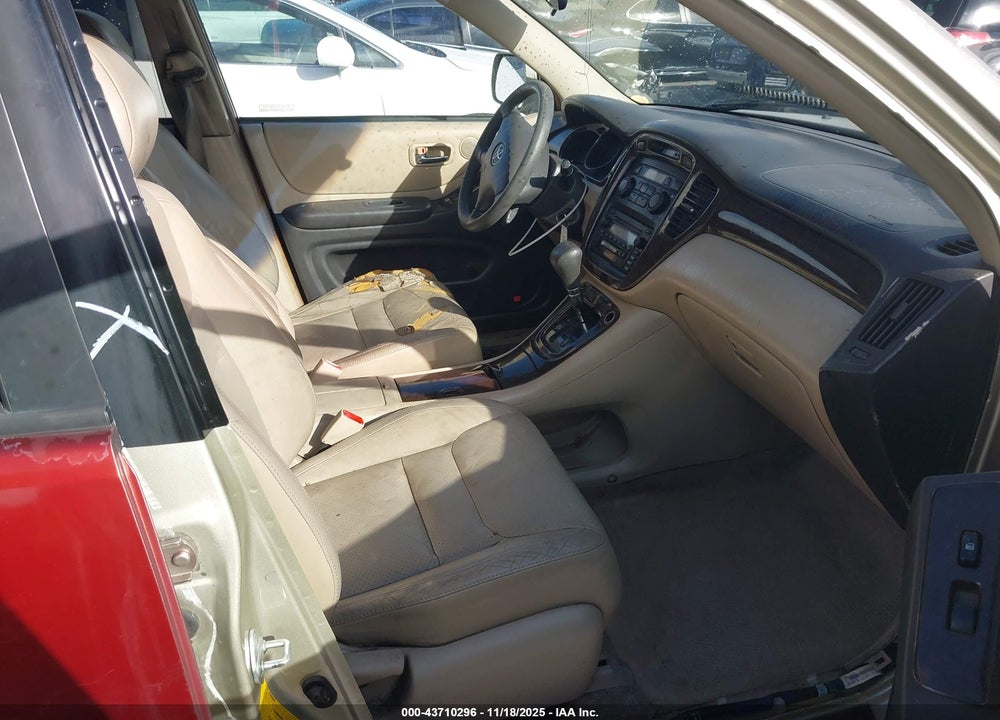 2002 TOYOTA HIGHLANDER LIMITED V6 VIN: JTEGF21A320030172