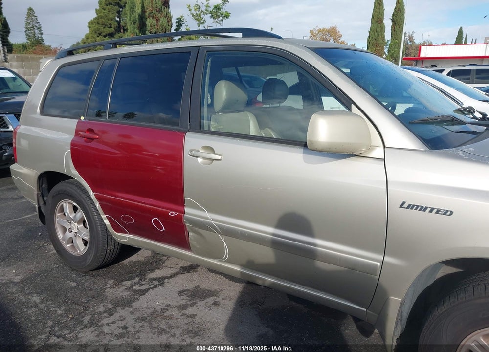 2002 TOYOTA HIGHLANDER LIMITED V6 VIN: JTEGF21A320030172