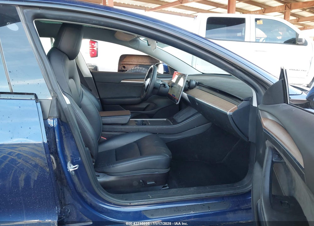 2022 TESLA MODEL 3 PERFORMANCE DUAL MOTOR ALL-WHEEL DRIVE VIN: 5YJ3E1EC7NF202513