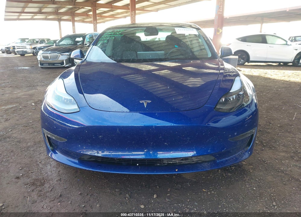 2022 TESLA MODEL 3 PERFORMANCE DUAL MOTOR ALL-WHEEL DRIVE VIN: 5YJ3E1EC7NF202513