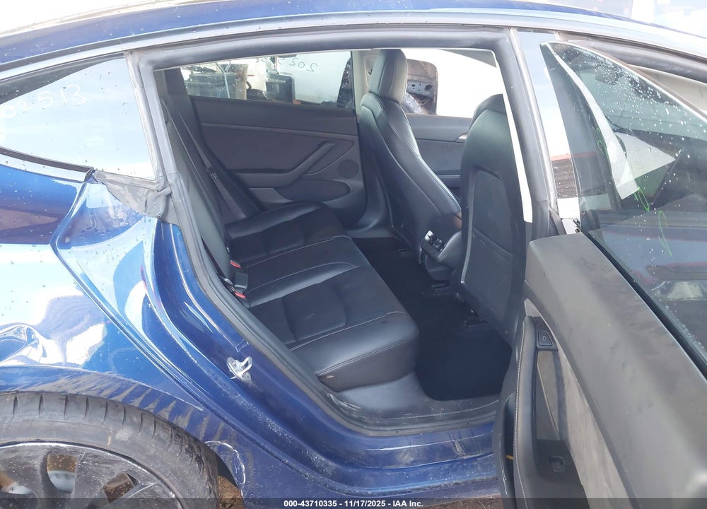 2022 TESLA MODEL 3 PERFORMANCE DUAL MOTOR ALL-WHEEL DRIVE VIN: 5YJ3E1EC7NF202513