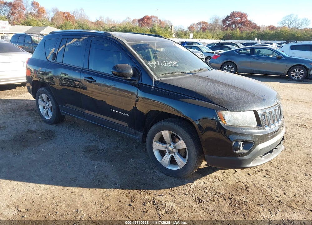 2014 JEEP COMPASS LATITUDE VIN: 1C4NJDEB2ED621552