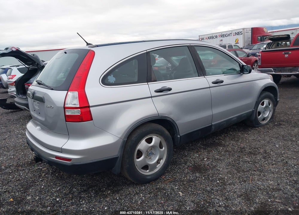 2010 HONDA CR-V LX VIN: 5J6RE4H39AL029747