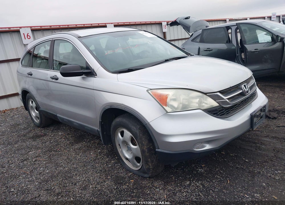2010 HONDA CR-V LX VIN: 5J6RE4H39AL029747