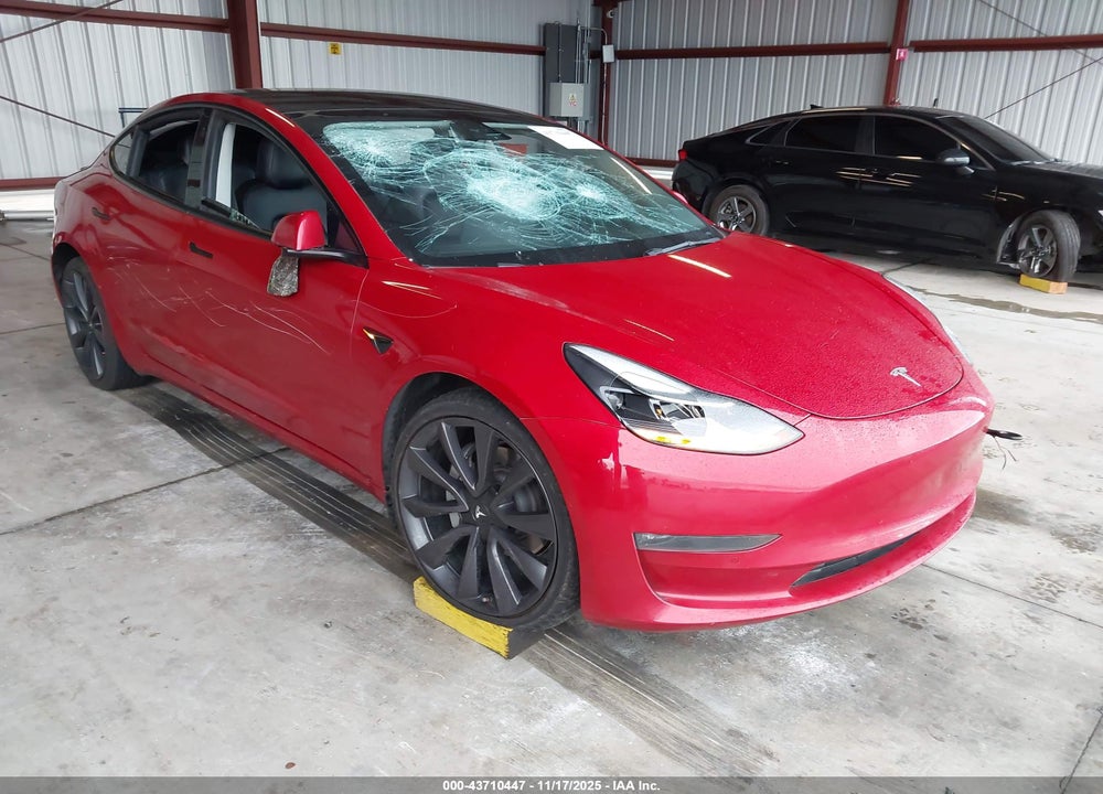 2022 TESLA MODEL 3 LONG RANGE DUAL MOTOR ALL-WHEEL DRIVE VIN: 5YJ3E1EB9NF187472