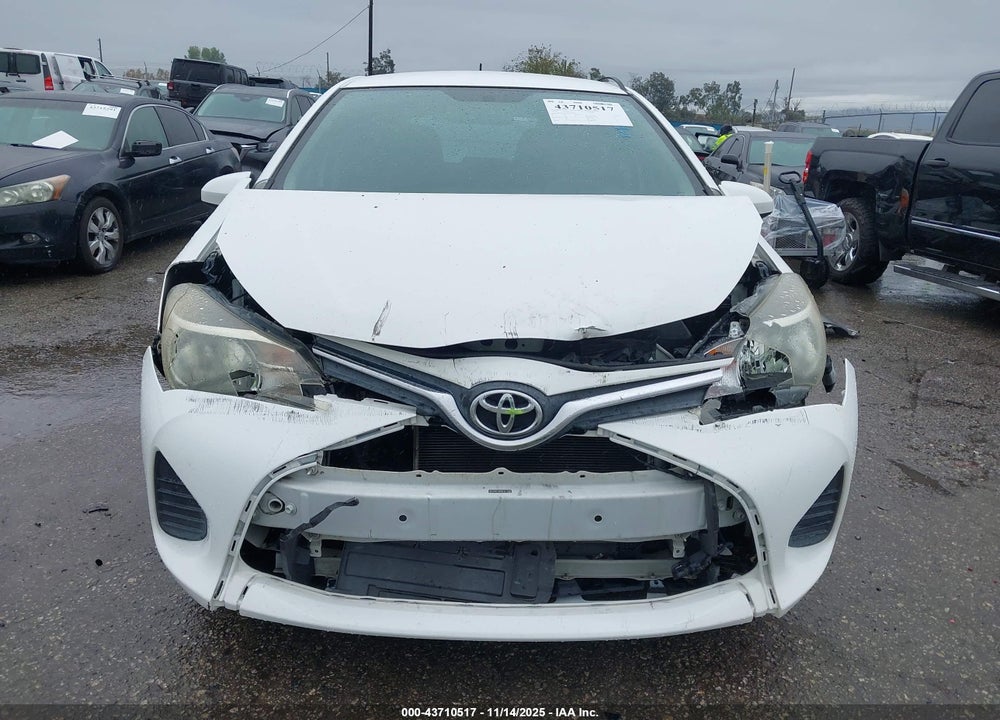 2015 TOYOTA YARIS LE VIN: VNKKTUD3XFA017202