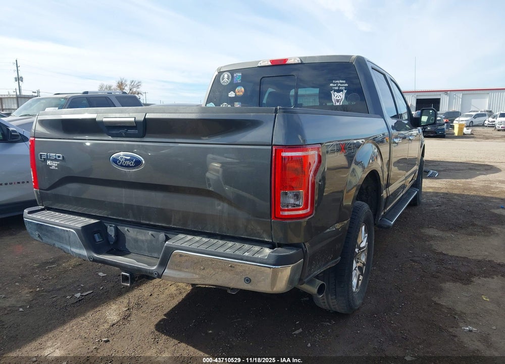 2016 FORD F-150 XLT VIN: 1FTEW1EP4GKF11192