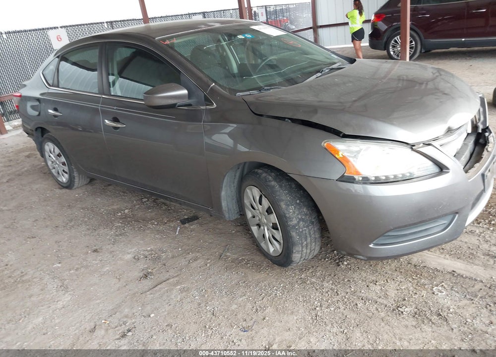 2015 NISSAN SENTRA SV VIN: 3N1AB7AP5FY345819