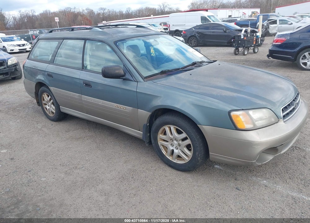 2001 SUBARU OUTBACK VIN: 4S3BH675X16606605