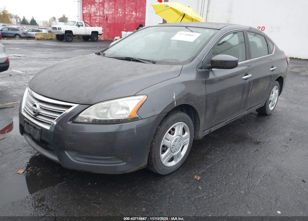 2015 NISSAN SENTRA SV VIN: 3N1AB7APXFY270129