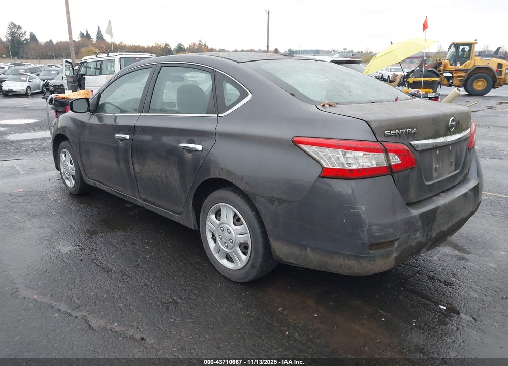 2015 NISSAN SENTRA SV VIN: 3N1AB7APXFY270129