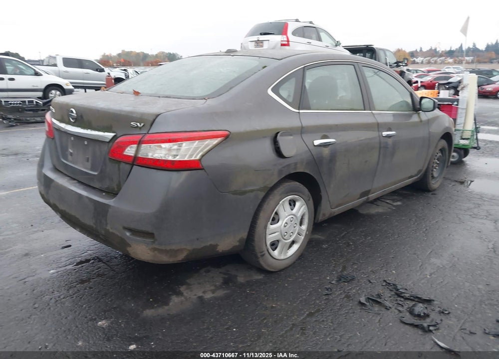 2015 NISSAN SENTRA SV VIN: 3N1AB7APXFY270129