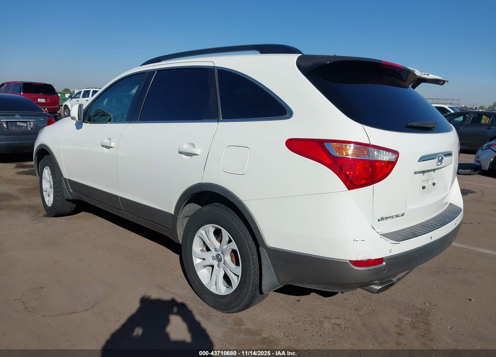 2012 HYUNDAI VERACRUZ GLS VIN: KM8NU4CC3CU204713