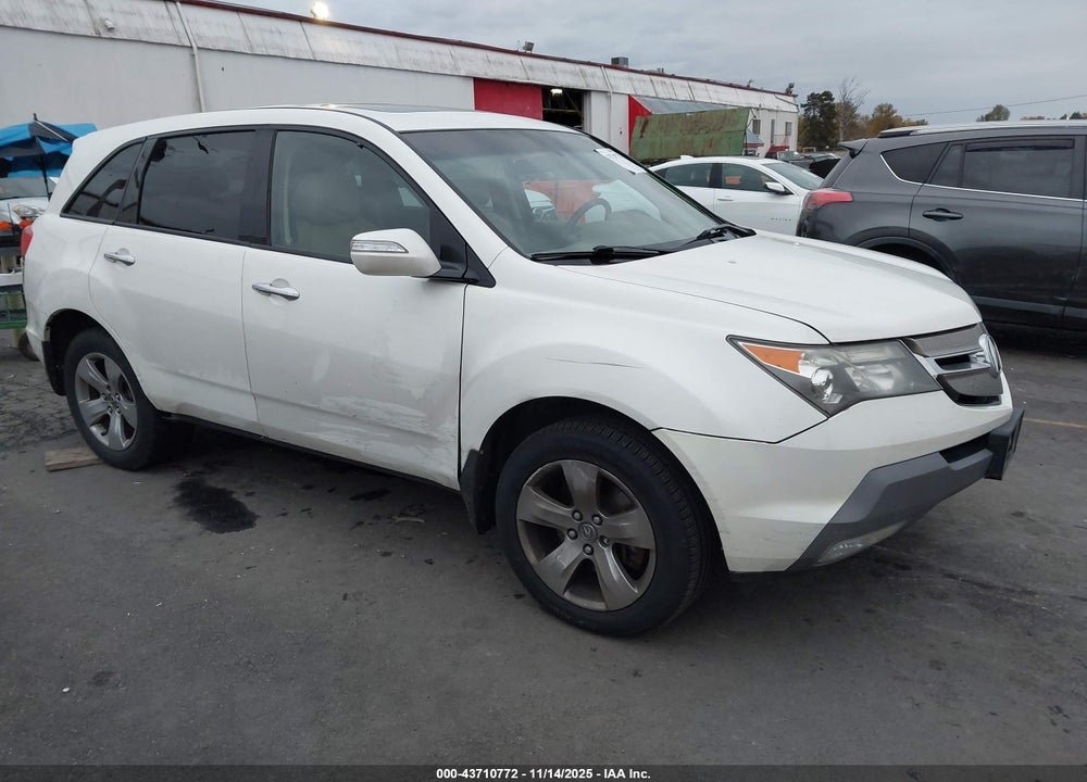 2007 ACURA MDX SPORT PACKAGE VIN: 2HNYD28847H526113
