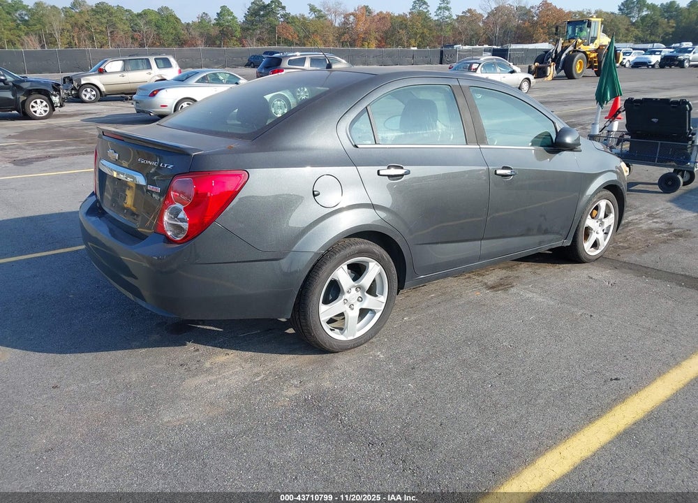2016 CHEVROLET SONIC LTZ AUTO VIN: 1G1JE5SB2G4160118