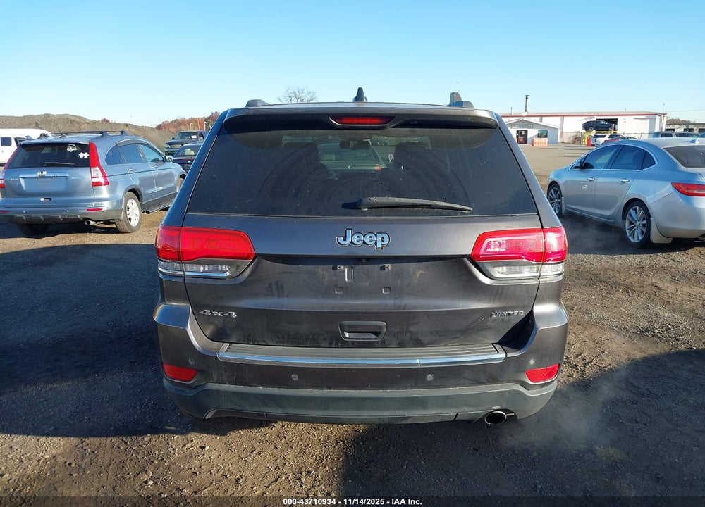 2016 JEEP GRAND CHEROKEE VIN: 1C4RJFBG9GC355064