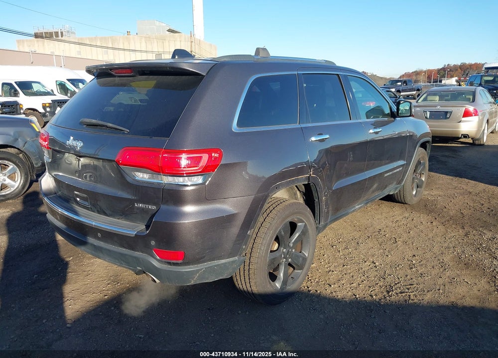 2016 JEEP GRAND CHEROKEE VIN: 1C4RJFBG9GC355064