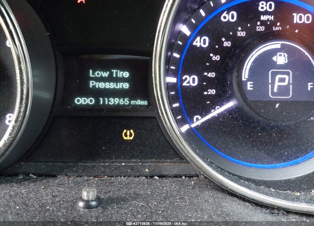 2011 HYUNDAI SONATA GLS VIN: 5NPEB4ACXBH177435