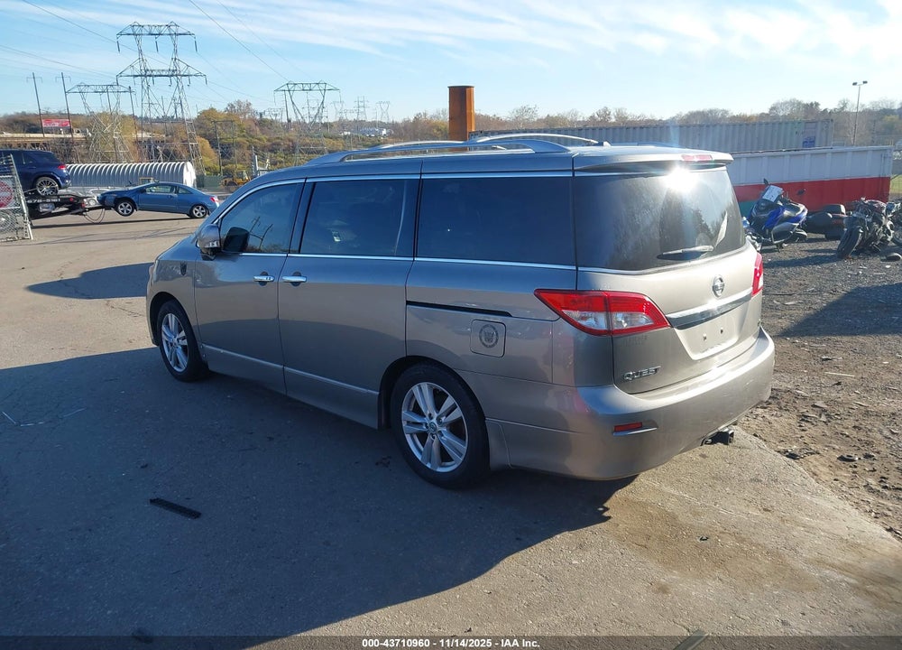 2013 NISSAN QUEST LE VIN: JN8AE2KPXD9066864