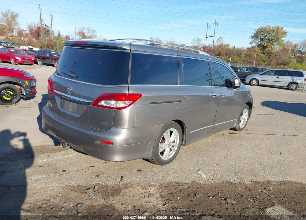 2013 NISSAN QUEST LE VIN: JN8AE2KPXD9066864