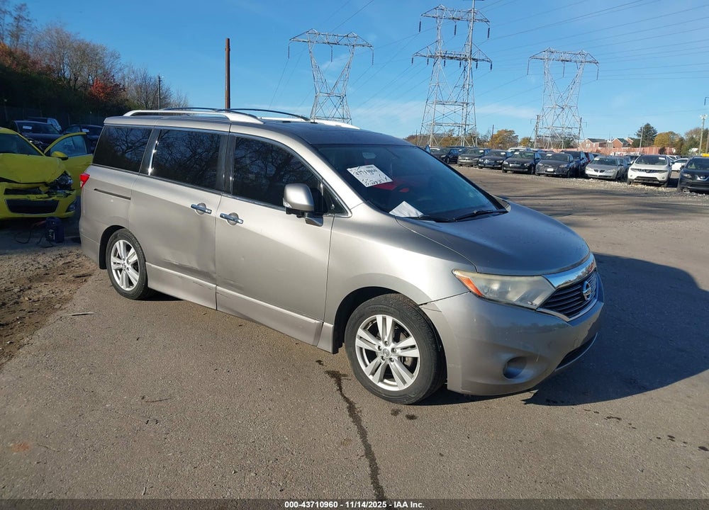 2013 NISSAN QUEST LE VIN: JN8AE2KPXD9066864