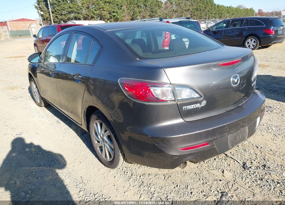 2012 MAZDA 3 I TOURING VIN: JM1BL1V8XC1591182
